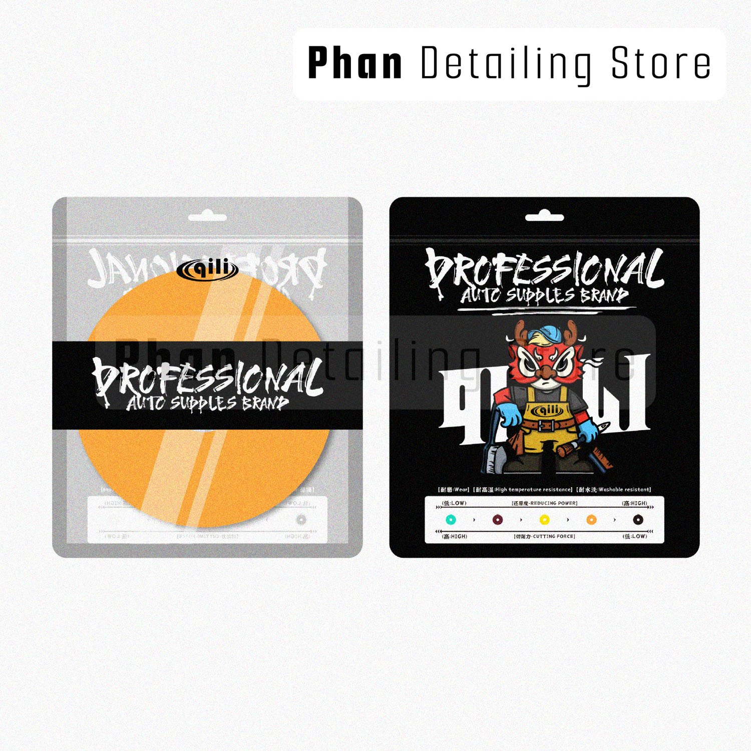 Phớt Xốp Cam Size 5 inc Qili
